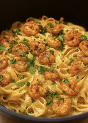 Creveți cu paste&nbsp;